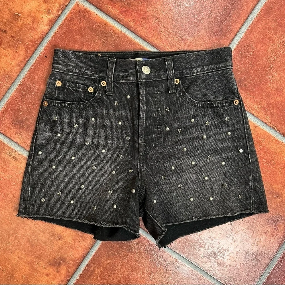 Levi's Premium Studded Wedgie Fit Shorts
